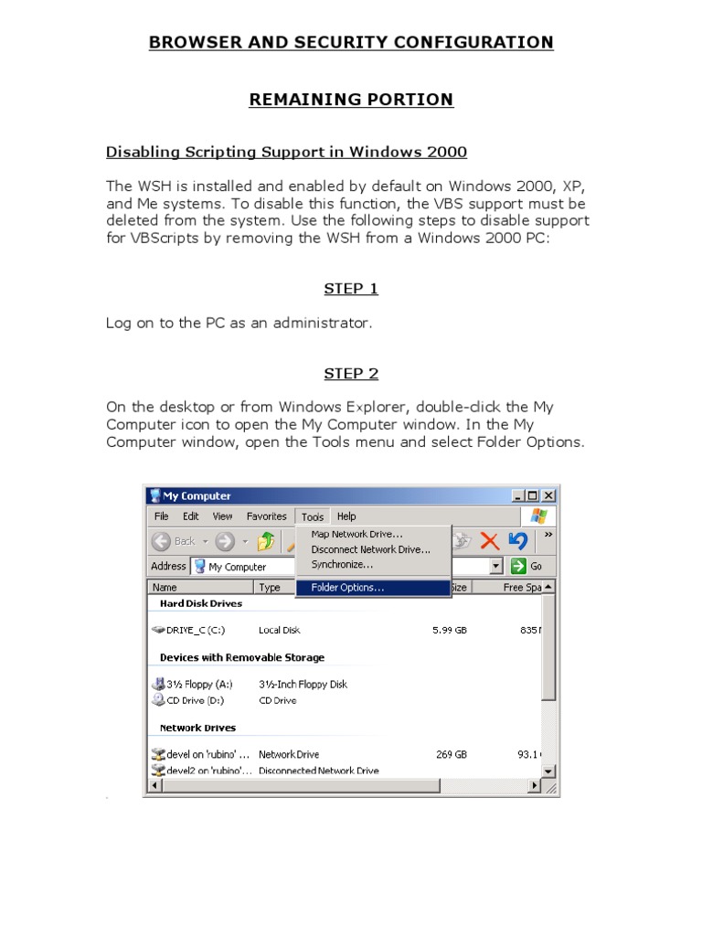 Configuring Internet Explorer Security | PDF | Proxy Server | Internet ...