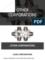 Other Corporations