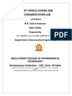 Flight Vehicle Design and Instrumentation Lab PDF