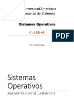 Sistemas Operativos - Clase 5