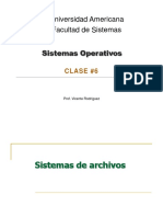 Sistemas Operativos - Clase 6