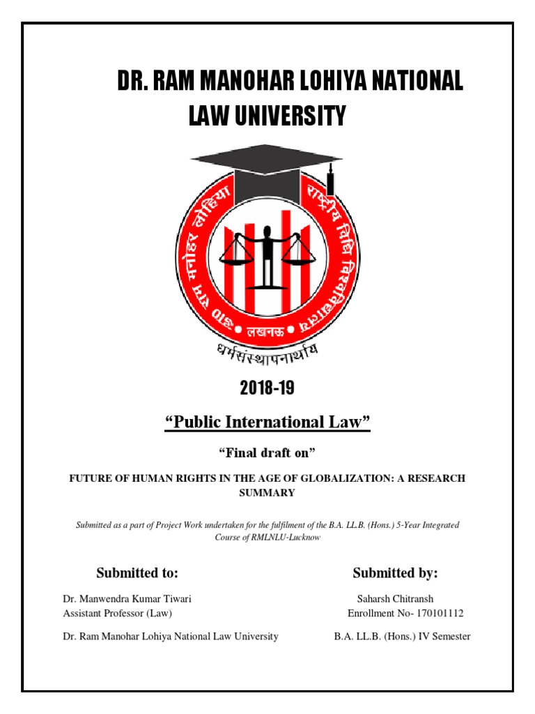 Future of Human Rights in the Age of Globalization: An Analysis of the ...