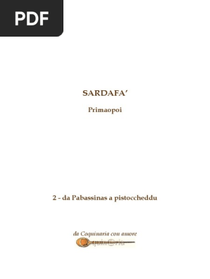 Dolci Sardi 2 Pdf