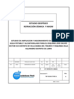 Ensayos Geofisicos Refraccion Sismica y Masw PDF