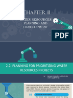 2.2 - Planning Priorities of Water Resources Projects