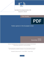 Eurobarometer Autumn 2018