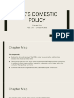 Uae'S Domestic Policy: Chapter Four HSS 105 - Emirati Studies