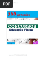 QUESTÕES DE EDUCAÇÃO FÍSICA PARA CONCURSOS 2019.pdf