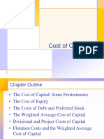 cost of capital