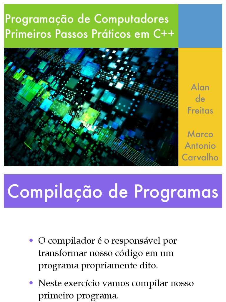 Compilação e Primeiros Passos em C++ | PDF | Compilador | C
