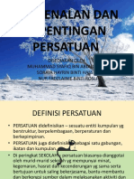 Pengenalan Dan Kepentingan Persatuan