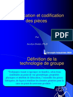 Classification Et Codification Des Pièces