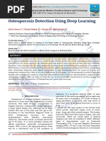 Osteoporosis Detection Using Deep Learning