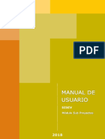 Manual Sisev PDF