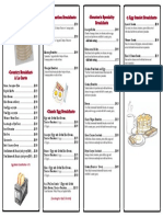 2019 Breakfast Menu Inside