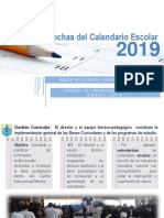 Calendario Anual 2019 en PDF