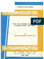 Why the Prophet Muhammad Married More Than One - By Dr. Ahmad Md El-Hawfy