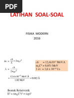 Latihan Soal-Soal Bab 1-4 (Fismod)