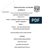 Solubilidad de Ag (I) en Funcion Del PH y de Diferentes Agentes Complejantes