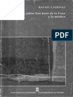 Apuntes Sobre San Juan de La Cruz y La Mística-Rafael Cadenas PDF