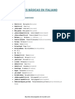 Frases Básicas en Italiano PDF