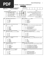 2. English Model Paper-G8