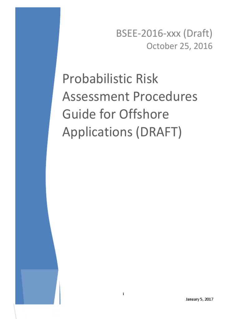 Offshore Probabilistic Risk Assessment Guide | PDF | Risk | Reliability ...