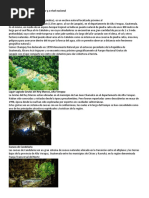 Lugares Turísticos de Alta Verapaz y a Nivel Nacional