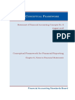 Conceptual Framework For Financial Reporting Chapter 8