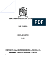 Lab Manual SIGNAL & SYSTEMS PDF