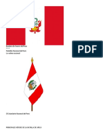 Bandera de Guerra Del Perú