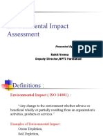 Environmental Impact Assessment: Deputy Director, NPTI Faridabad