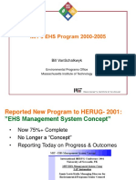 Mit'S Ehs Program 2000-2005: Bill Vanschalkwyk