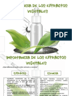 Caracterización de Los Aceites Esenciales