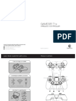GAMESIR T1s WIRELESS CONTROLLER QUICK START GUIDE