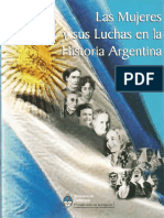 Las Mujeres y Sus Luchas Sociales en La Argentina