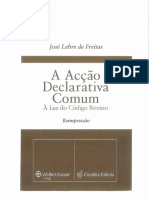 Accao Declarativa Comum J Lebre Freitas PDF
