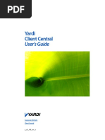 yardi Client Central User Guide