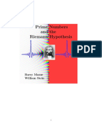 Mazur Barry Prime Numbers and The Riemanns Hypothesis PDF