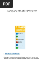 Components of An ERP