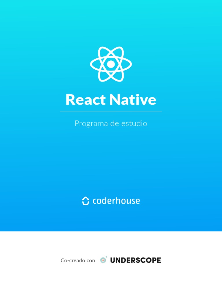 Curso - React - Native 2 PDF | PDF | Aplicación movil | Áreas de ...