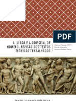 Análise das características da epopeia clássica em Homero