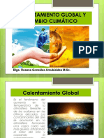 21. Calentamiento Global y Cambio Climatico