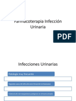 Farmacoterapia Infección Urinaria