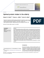 Optimal Protein Intake in The Elderly: Robert R. Wolfe, Sharon L. Miller, Kevin B. Miller