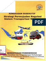 2015-Strategi Perwujudan Regulasi Sistem Transportasi Nasional-Balitbanghub PDF