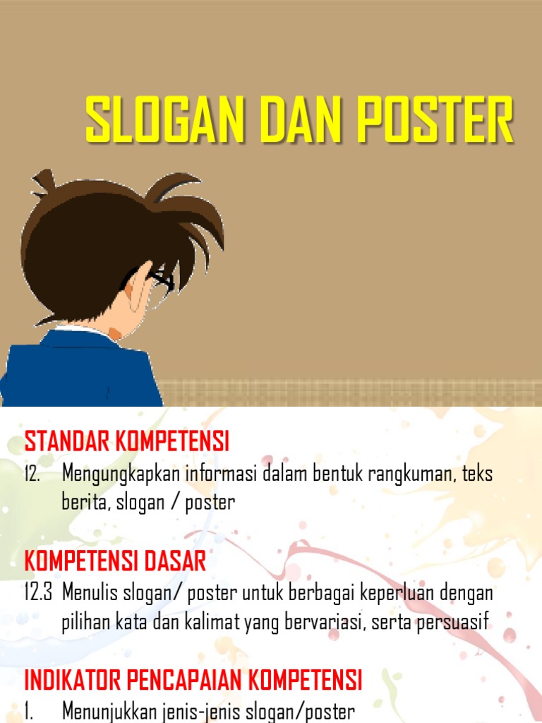 06 Ppt Viii 12 3 Slogan Dan Poster Ppt