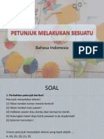 Petunjuk Melakukan Sesuatu