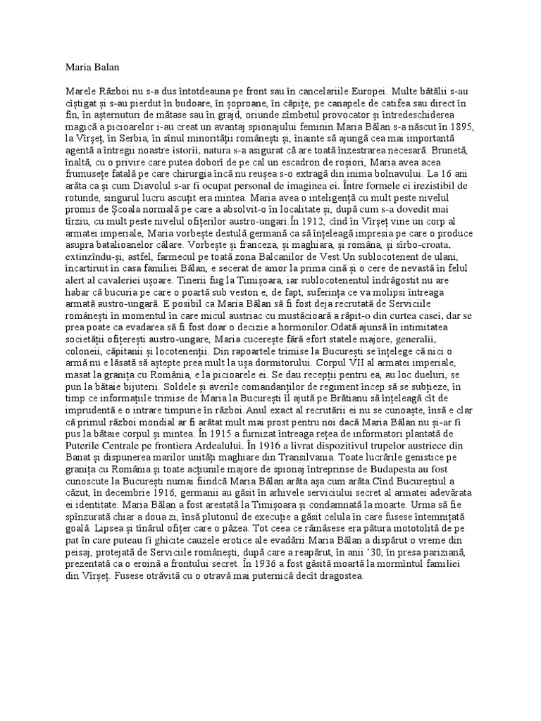 Maria Balan | PDF