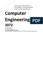 Secondary Level Computer Engineering Curriculum 9-10